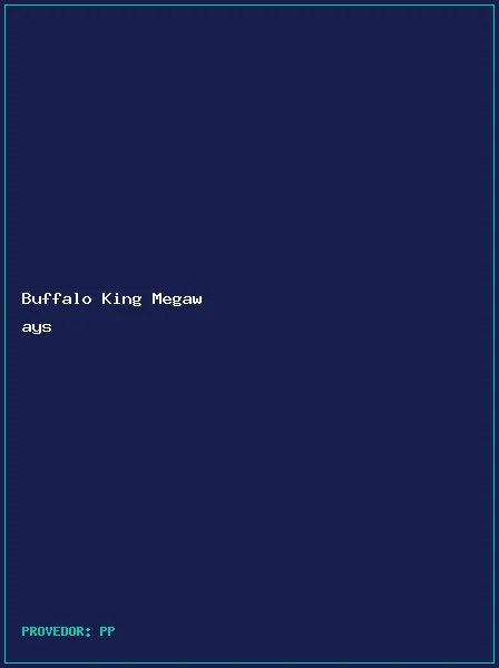 Buffalo King Megaways
