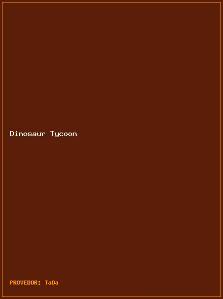 Dinosaur Tycoon