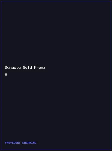 Dynasty Gold Frenzy