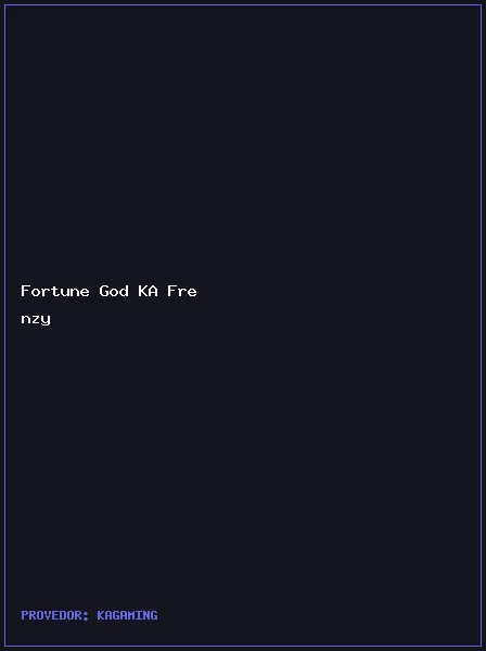Fortune God KA Frenzy