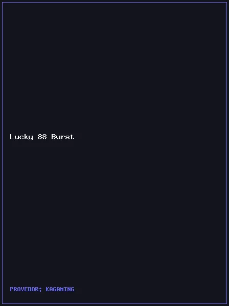 Lucky 88 Burst
