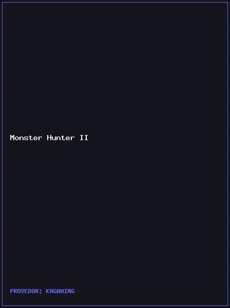 Monster Hunter II
