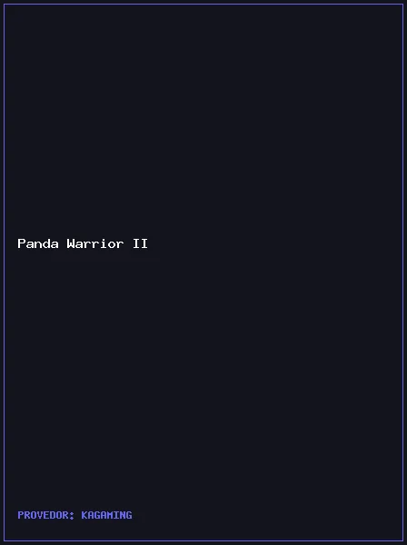 Panda Warrior II