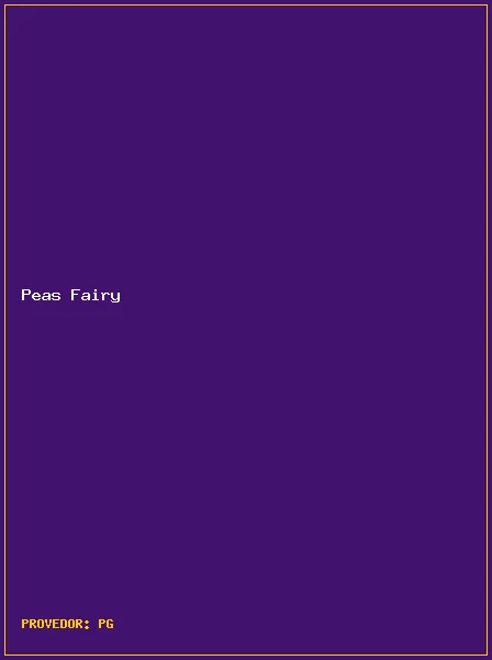 Peas Fairy