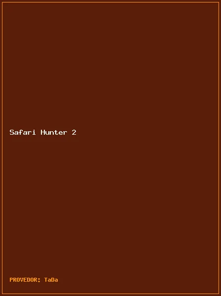 Safari Hunter 2