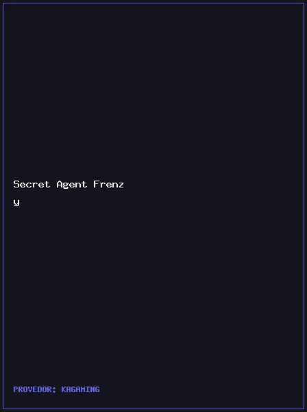 Secret Agent Frenzy