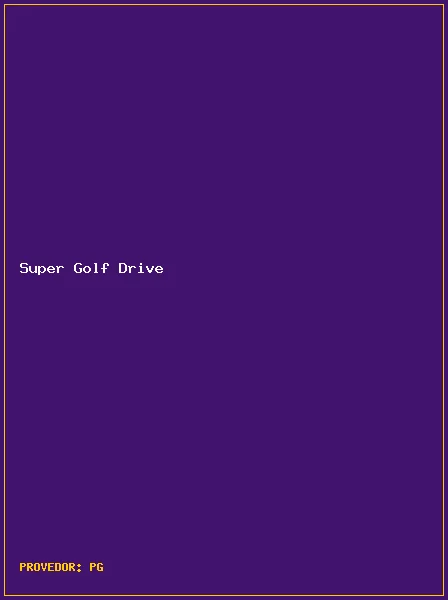 Super Golf Drive